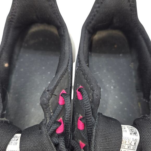 Adidas 9 Varo Sport Running Women's Tennis Shoe Black Athletic Sneaker - Picture 3 of 7